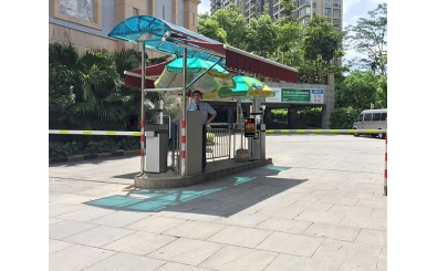 固原东海太阳城应用车牌识别系统
