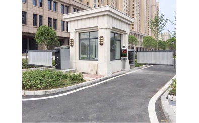 孝感云天梦境小区应用车牌识别系统